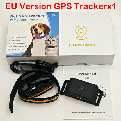 4G Pet GPS Tracker Smart Wearable Collar for Dogs Cats Real-Time GPS Wi-Fi Location Tracking IP67 Waterproof | Welvett