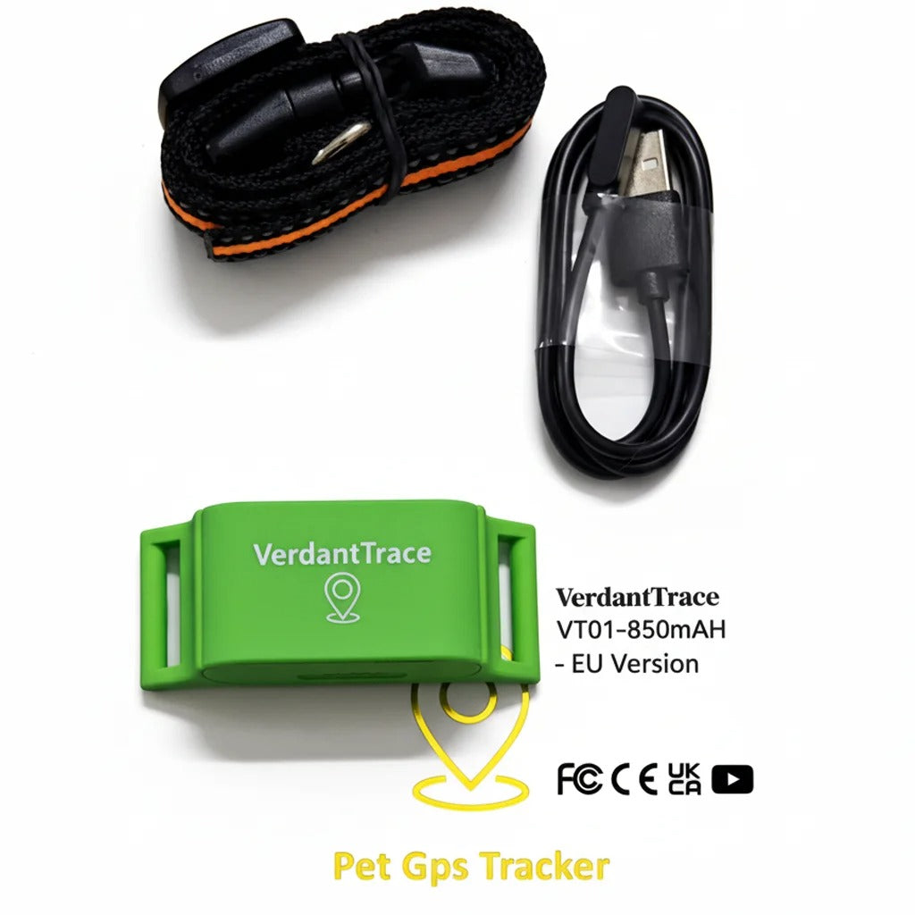 4G Pet GPS Tracker Smart Wearable Collar for Dogs Cats Real-Time GPS Wi-Fi Location Tracking IP67 Waterproof | Welvett