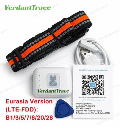 4G Pet GPS Tracker Smart Wearable Collar for Dogs Cats Real-Time GPS Wi-Fi Location Tracking IP67 Waterproof | Welvett