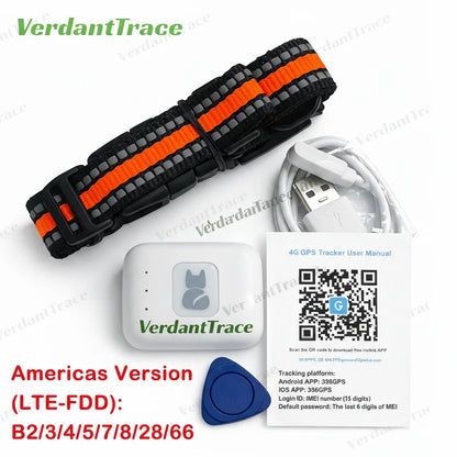 4G Pet GPS Tracker Smart Wearable Collar for Dogs Cats Real-Time GPS Wi-Fi Location Tracking IP67 Waterproof | Welvett