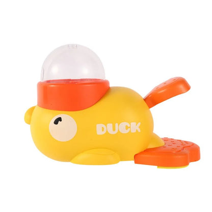 Little yellow duck pet leaking device pet interactive toys educational training device pet feeding device toys