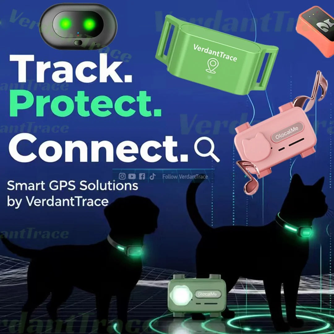 4G Pet GPS Tracker Smart Wearable Collar for Dogs Cats Real-Time GPS Wi-Fi Location Tracking IP67 Waterproof | Welvett